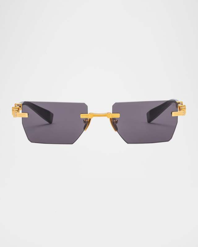 Pierre Oval Acetate Sunglasses